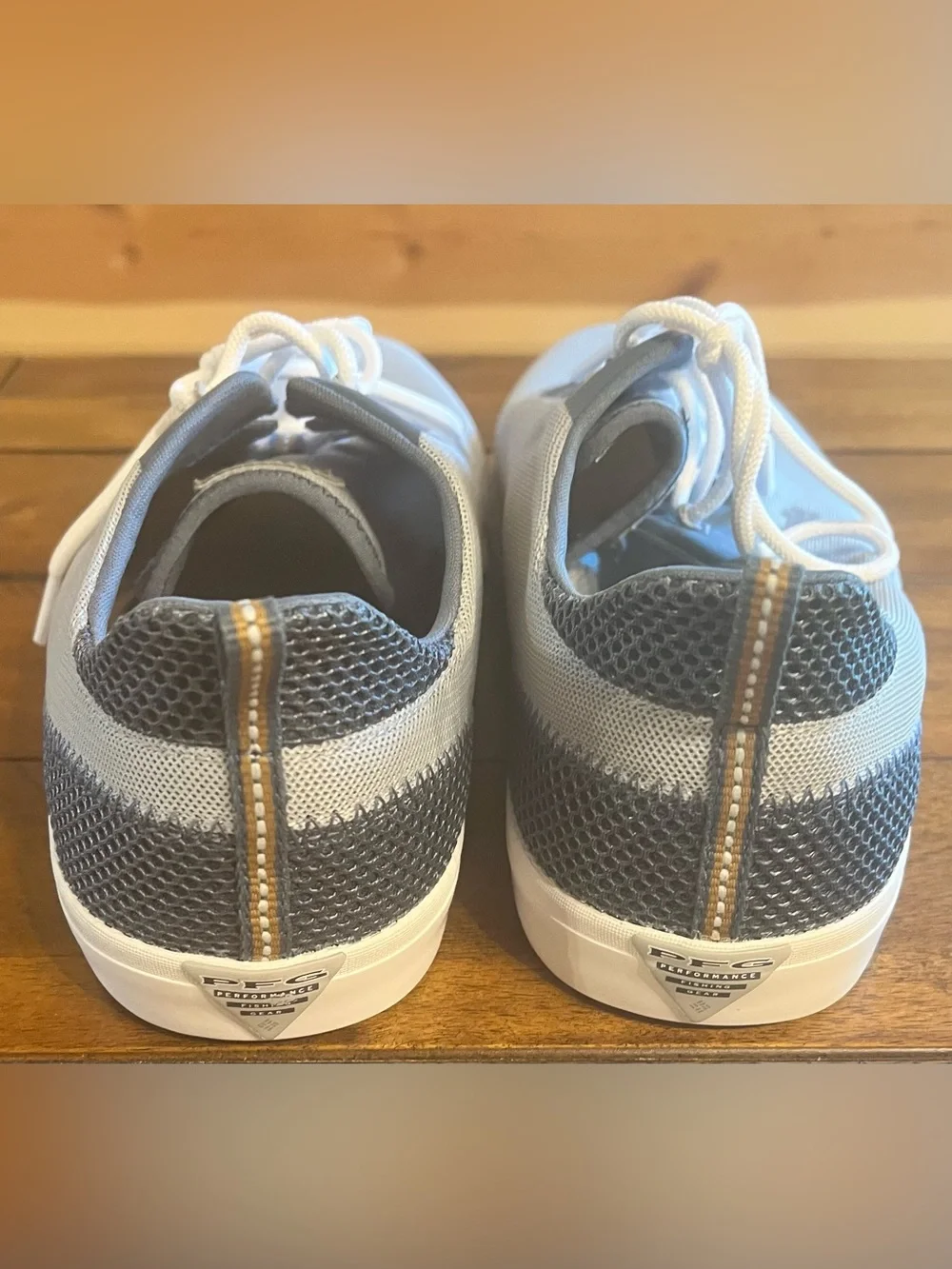 Columbia PFG Distant Water CVO Boat Shoes Men’s Size 12 Gray Mesh